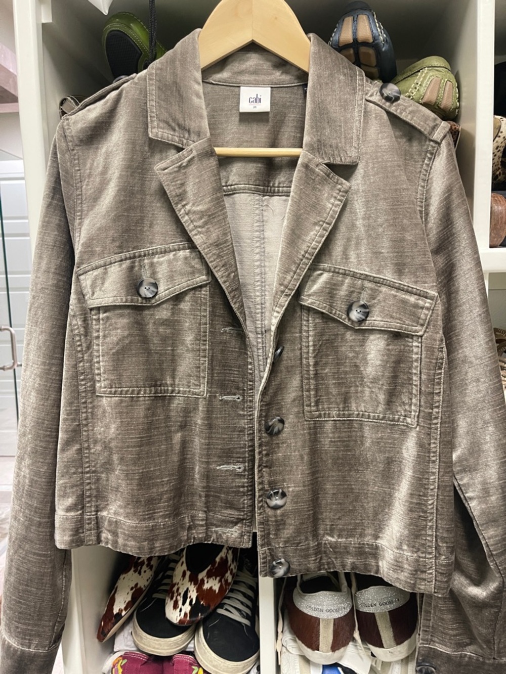 Cabi -Velvet Jacket